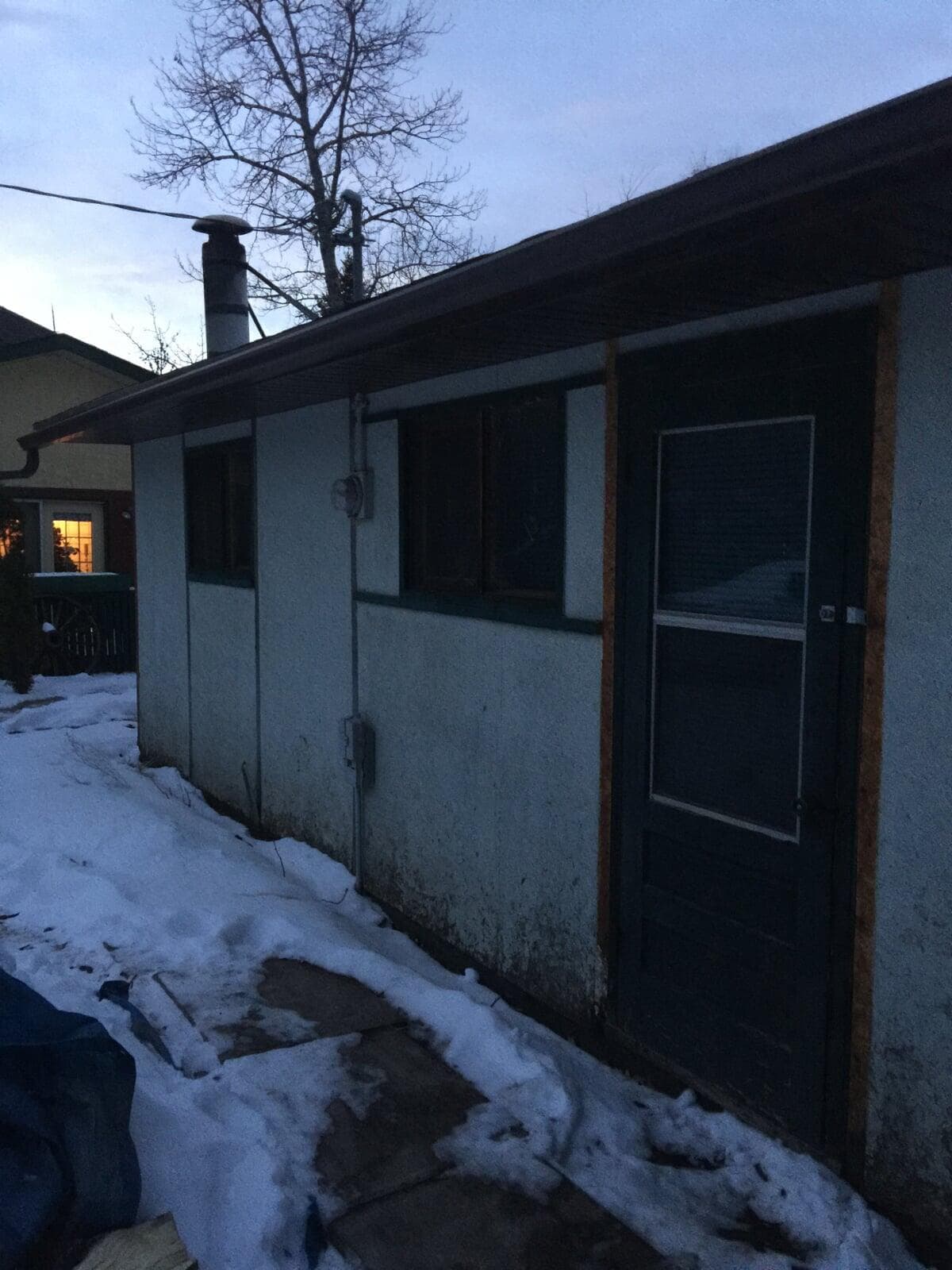Tofield front cabin repair