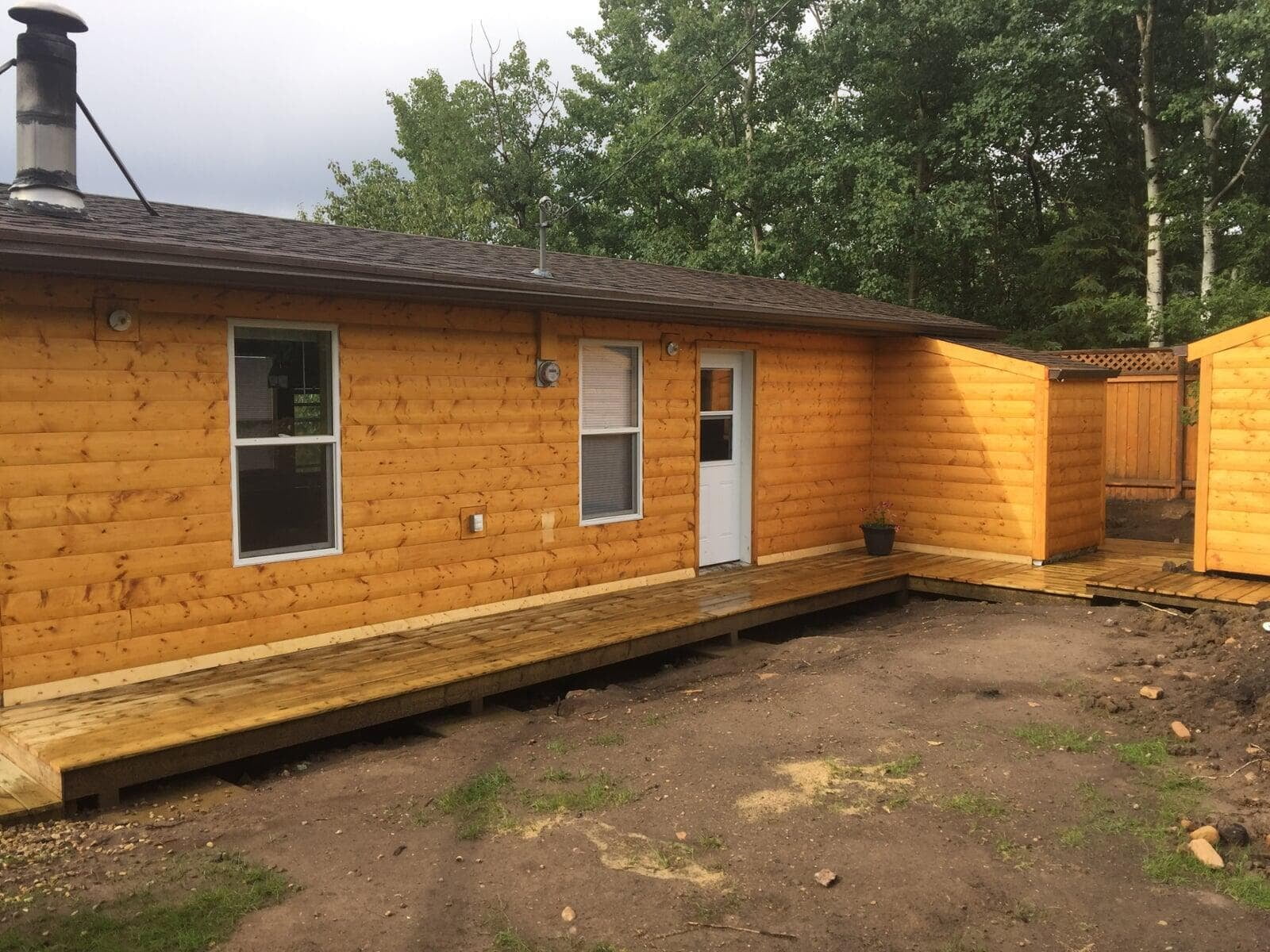 Tofield front cabin repair